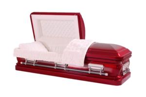 Quality Roseo Finishing Metal Casket Round Corner OEM / ODM Acceptable MC09 wholesale