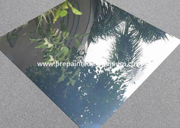 Cheap Mirror Finish Reflective Aluminum Sheet , 1.50mm Thickness Aluminium Reflector Sheet for sale