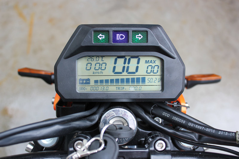 45km/H Pedal Assisted Electric Bicycle EMMO Motorcycle Style