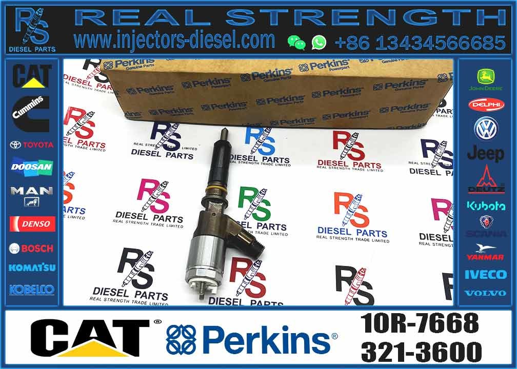 Diesel Fuel Engine Injector 10R-7675 2645A748 2645A743 320-0670 Fuel Injector For Cat Excavator Engine C6 C6.4