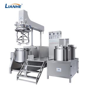 Quality SUS316L Steam Heating Cosmetic Cream Making Machine Mixer 250L wholesale