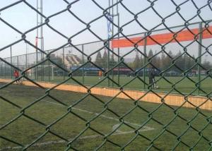 Cyclone 6Ft Metal Chain Link Fencing PVC Coated Green