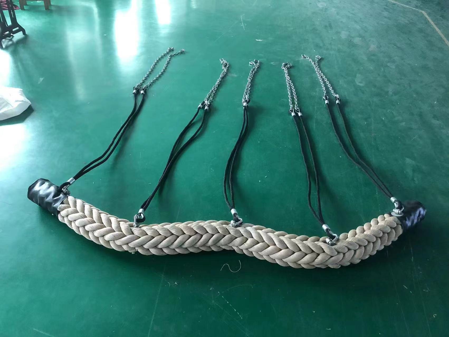 Rope Swing Suspension Rope Bridge 120mm Outdoor Playground Equipment