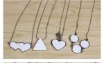 Sublimation Jewelry Blanks Photo Necklace For Sublimation