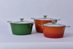 Enamel Light Cast Iron Casserole Dish