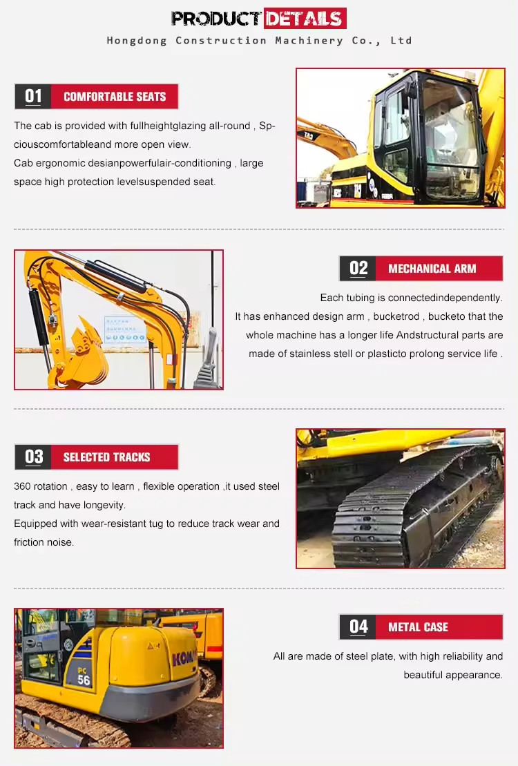 7672lb Second Hand Excavator 35D Used John Deere Excavator Fuel Efficient