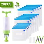 Reusable Sealing Storage Food Vacuum Sealed Bags Clips Sous Vide Bags