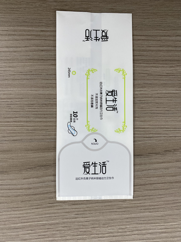Sanitary Napkin Bag Making Machine Labelling 100pcs/min