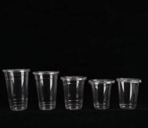Quality Compostable Bio PLA Clear Biodegradable PLA Cups Eco Friendly wholesale