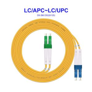 Quality LC APC LC UPC OS2 Single Mode Fiber Optic Cable wholesale