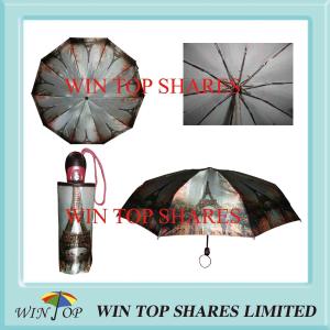 Quality 4 Folds Super Fine Satin Auto Open Close Umbrella wholesale