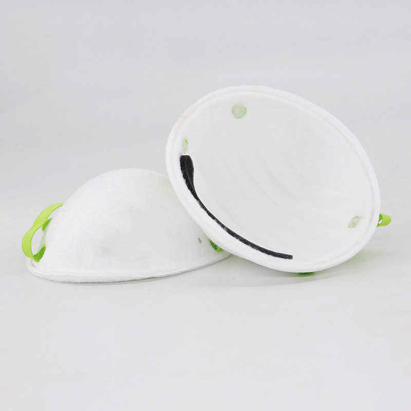 Prevent Virus Cup FFP2 Mask , Non Woven Fabric Disposable Dust Mask