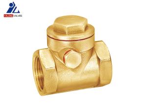 Quality ISO228 BS2779 Brass Swing Check Valve Thread Female X Female wholesale