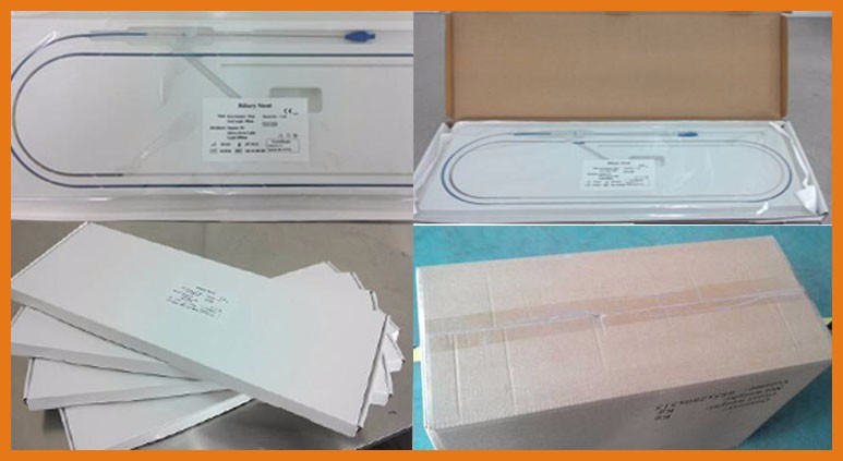 Medical Nitinol Alloy 120mm Biliary Stent Dilate Esophagus