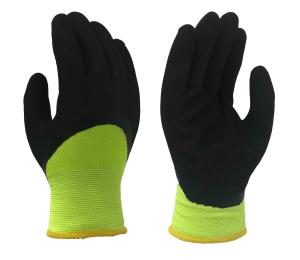 Quality 7 Gauge Hi-viz Acrylic Winter Work Gloves wholesale
