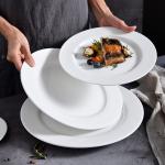 Savall Plain 6 To 14 Inch Porcelain Plates