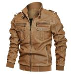 Zipper Long Motorcycle Jackets