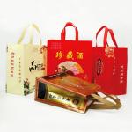 Waterproof Custom Printed Logo Gift Wrapping Tote Bags Die Cut Handle Holder