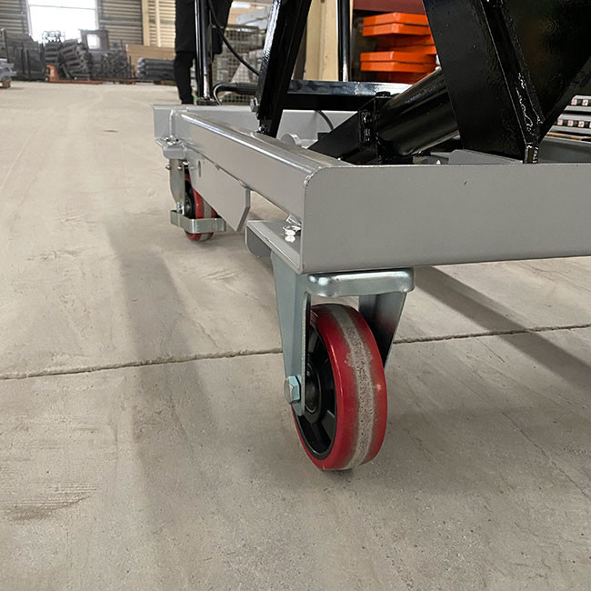 150kg Mini Smart Mobile Scissor Lift Platform 32.68inx19.69in