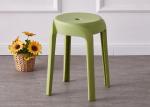 4pcs No Folded Contemporary Plastic Dining Chairs