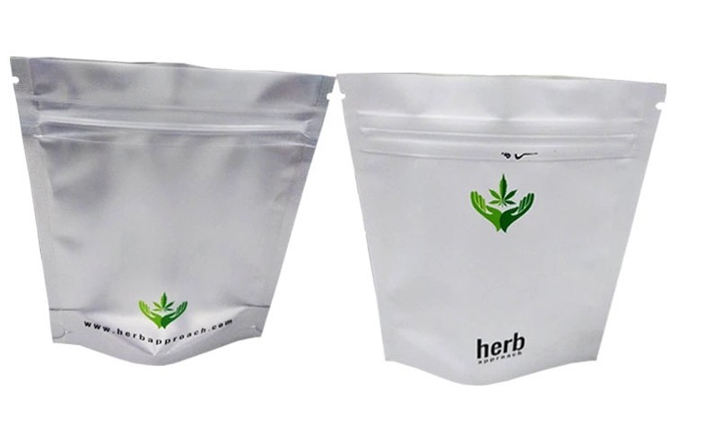 custom printed stand up doypack herbal maylar packaging bag stand up herbal zipper bag