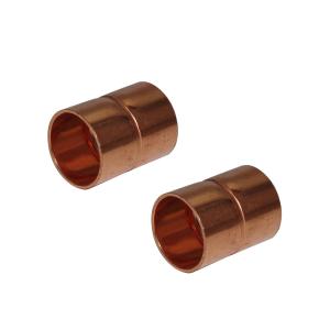 Quality 32Mpa Straight 3 / 8 Inch C1220 Copper Pipe Coupling wholesale