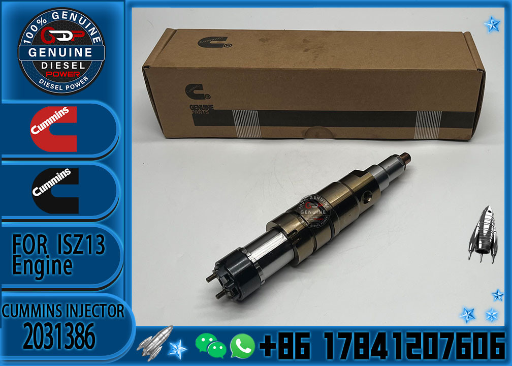 Common rail injector fuel injecto 2894920PX 2058444 2482244 2031386 for ISZ13 Excavator DC09 DC16 DC13