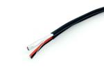 Round 2 Pair Communication Bulk CCTV Cable With 2C 1.5MM2 Low Volatge Electric