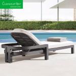 Modern Outdoor Furniture Teak Swimming Pool Sunbed Patio Beach Furniture Lounge