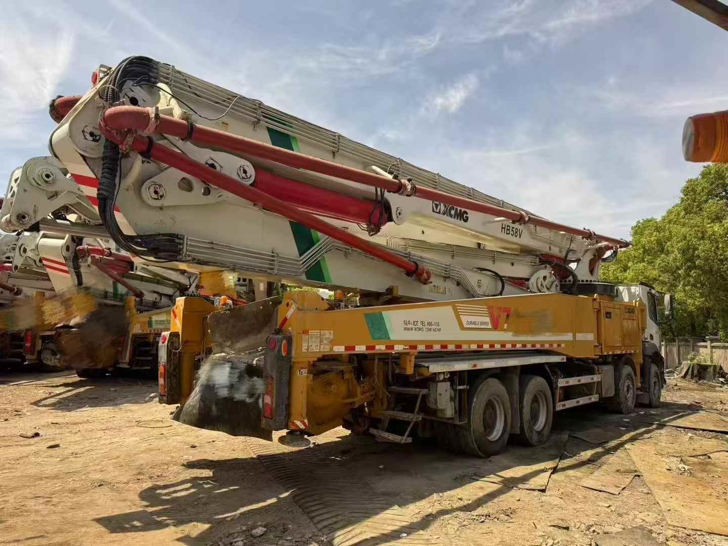 2020 Schwing 58m concrete pump truck installed on Mercedes Benz chassis for sale