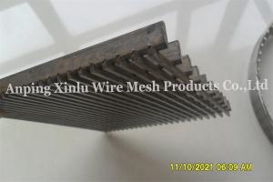 Quality Dewatering Flat Wedge Wire Screen Panel 3 - 12mm Thickness For Industry Filtration wholesale