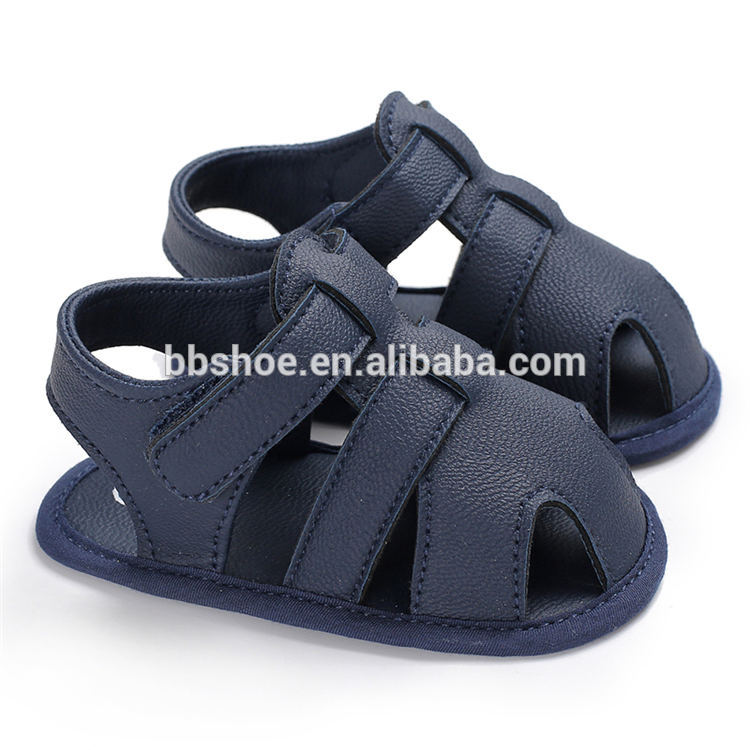 Amazon hot Round toe Anti-slip 0-18 months baby Outdoor walking shoes toddler sandals