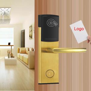 China T5577 Rfid Card Door Lock 125khz Smart Lock Door Handle on sale