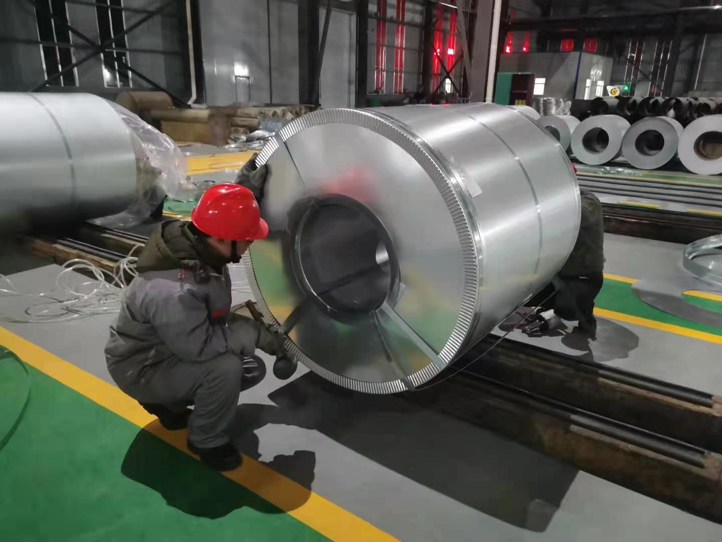 1000mm DX51D G60 Aluzinc Steel Coil Aluminium Zinc Coated Steel Sheet
