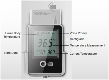 Doorbell AI Infrared Thermometer