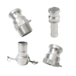 Quality AISI 304 Precision Investment Casting Stainless Steel Quick Fitting Connector Type A B C D E F DC DP wholesale