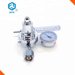 Quality Brass Plated Brass Air Regulator Low Pressure With Argon Flowmeter CE Approved wholesale