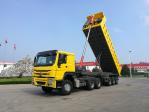 Heavy Mechanical Suspension 100ton 3 Axles Self Dump Tipper Fuel Tank Oil Tanker