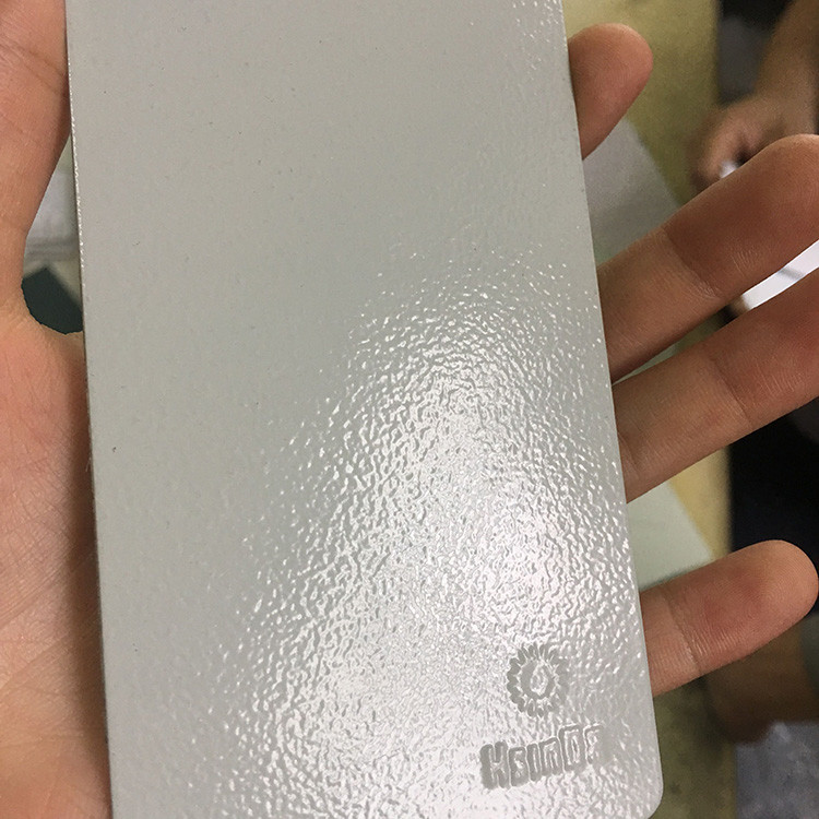 Metal Finish High Grade Epoxy Polyester Powder Coating Ral Color 7035 Excellent Flexibility