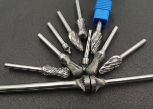 Quality Solid Carbide Rotary Burr , Long Shank Carbide Burr Good Grinding Effect wholesale