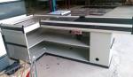 Custom Stainless Steel Table Surface Supermarket Electric Cash Counter