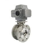 ASME On Off Explosion Proof Electric Actuator Ball Valve Electric Motorized