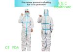 Laboratory Disposable Protective Gowns / Disposable Sterile Gowns OEM Service
