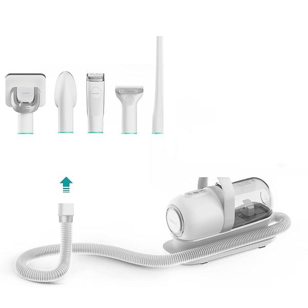 Pet Grooming Kit Vacuum Suction 5 Proven Tools for 99% Pet Hair Removal on Dogs