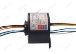 6 Circuits 10Amp Electrical Power Slip Ring with Through Bore 12mm For Industry