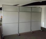 Metal Holder Feet Aluminum Alloy Room Divider Privacy Screens Divider Partition