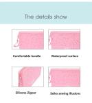 Customised New Silicone Cosmetic Bag Cosmetic Organiser Large Capacity