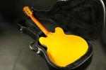 High Quality amber hollow body jazz 335 bigsby bridge electric guitar Guitar