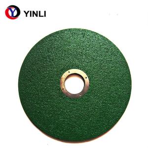 Quality Fiberglass Backing 4 Inch Cutting Disc Abrasive Green Color For Inox Stone wholesale
