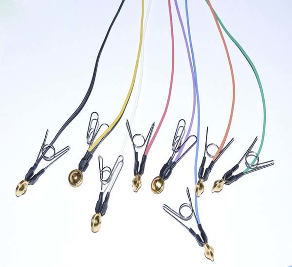 EEG Patient Cable Sintered Silver Silver Chloride Electrodes For EEG Medical Equipment